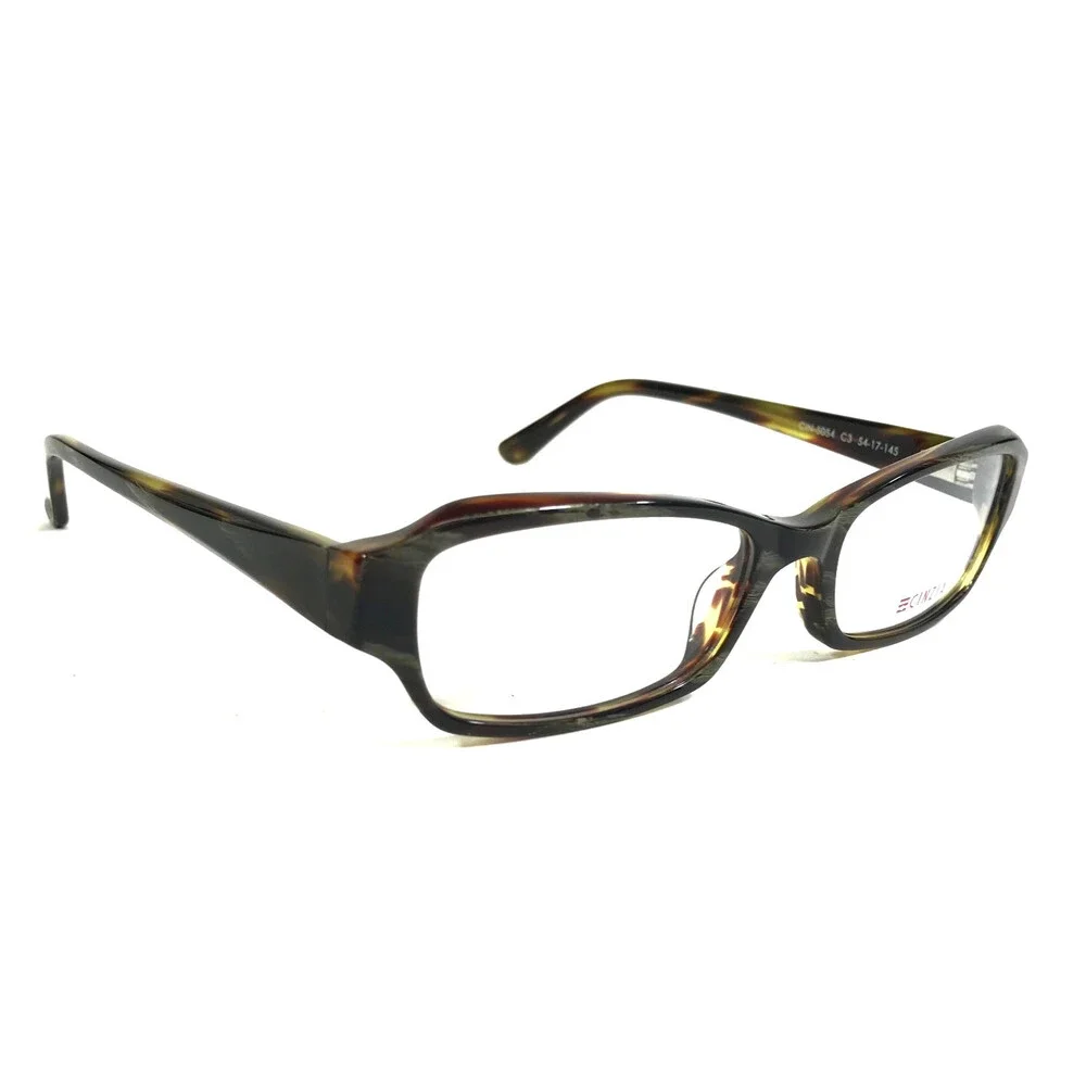 Cinzia Eyeglasses Frames CIN-5054 C3 Tortoise Rectangle Full Rim 54-17-145